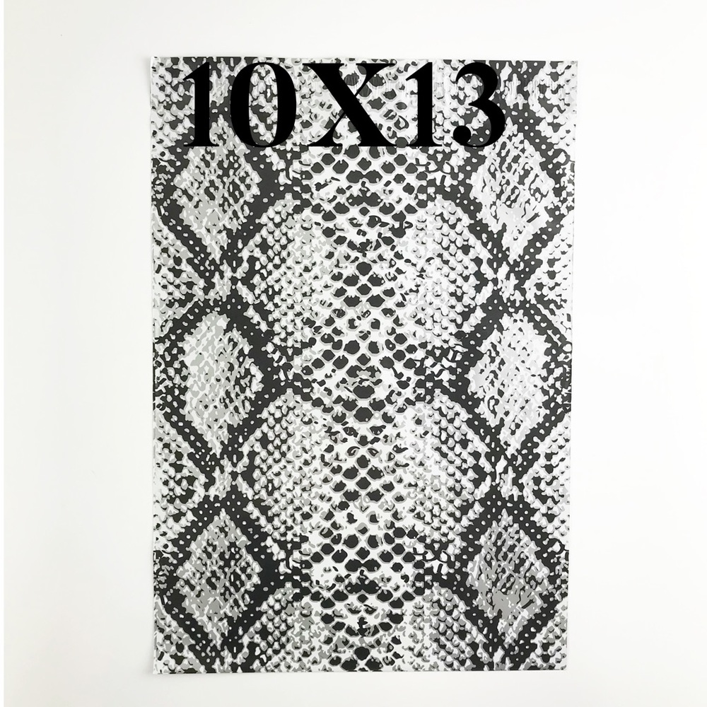 25 Pack | Snake Skin Designer Polly Mailers
